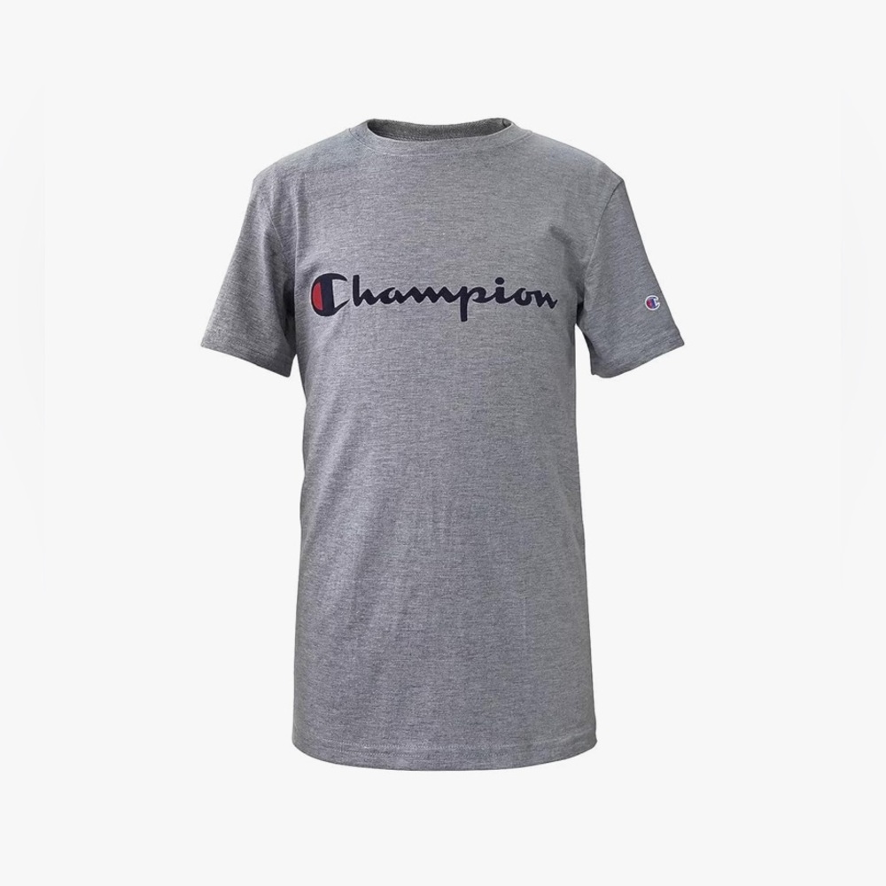 Champion Heather Gray Crewneck Tee